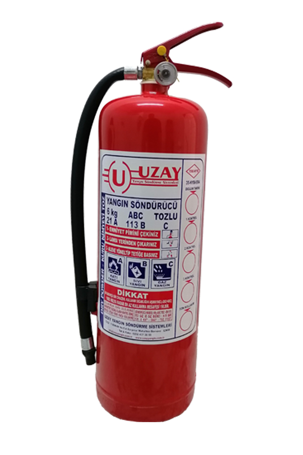 Kuru kimyevi tozlu yangın söndürme cihazı